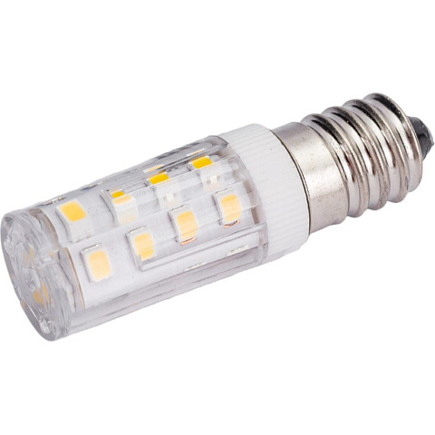 Лампа светодиодная E14, 3 Вт, капсула, 2700 К, свет теплый белый, Ecola, Micro, 53x16 мм, T25, LED