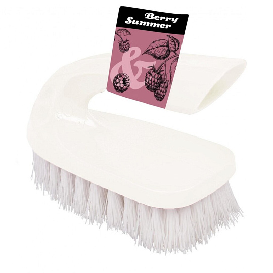 Щетка для одежды полипропилен, в ассортименте, Spin&Clean, Утюжок Berry Summer, SC5304