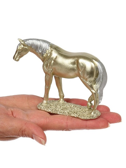 Фигурка декоративная полистоун, Лошадь, 11х9 см, Y4-9788