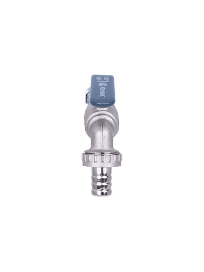 Кран водоразборный 3/4", со штуцером, ручка, AquaLink