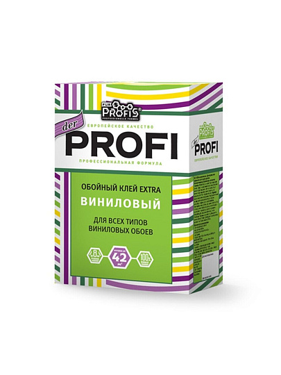 Клей для виниловых обоев, der PROFI, Extra, 200 г