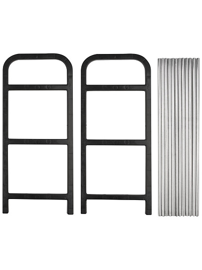 Полка для обуви, металл, пластик, 3 секции, 42х18х41 см, 15 кг, Рыжий кот, SR3, 312184