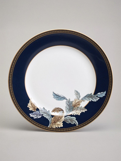 Набор тарелок обеденный, фарфор, 2 шт, 23 см, круглый, Art Collection, Lefard, 590-690