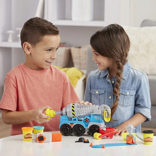 Игровой набор Play-Doh, Wheels Бетономешалка, E68915L0