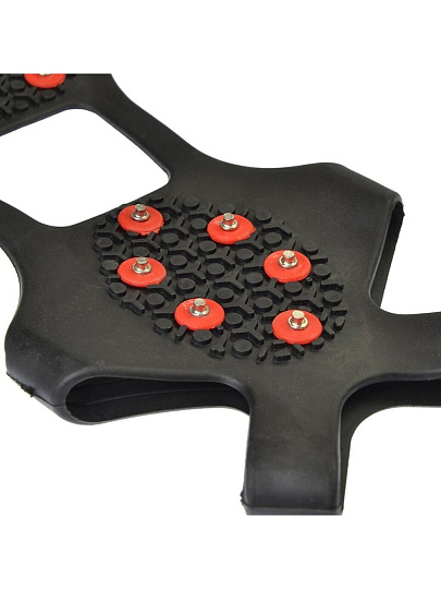 Ледоходы 22х13 см, размер L, 2 шт, резина, 10 шипов, SilaPro, 111-008