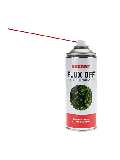 Очиститель печатных плат Flux Off, 0.52 л, Rexant, ТУ