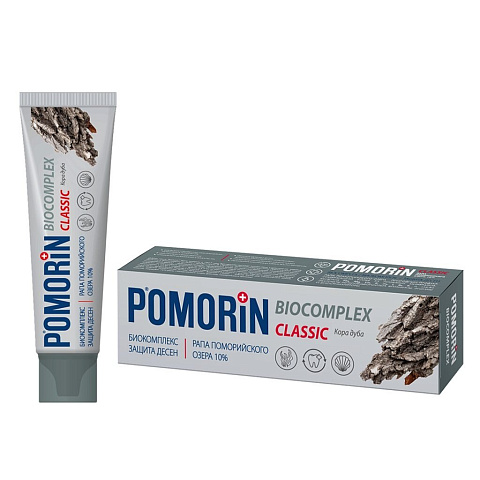 Зубная паста Pomorin, Classic, 100 мл, Биокомплекс