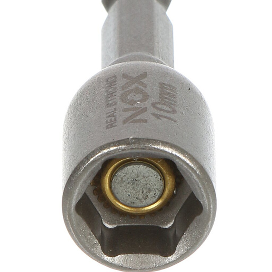 Ключ-насадка для кровельных саморезов, Nox, 10х48 мм, 20 шт, магнитный адаптер, 551048-20