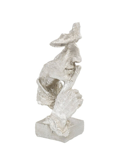 Фигурка декоративная Маска, 7.5х7х16.5 см, серебро, Y6-10504