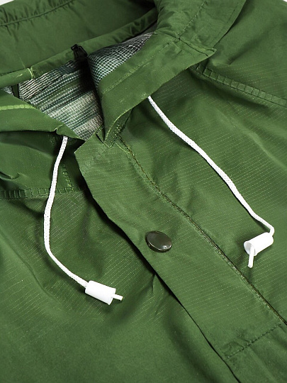 Дождевик плащ 72х120 см, с капюшоном, кнопки, ПВХ, XXXL, UNI