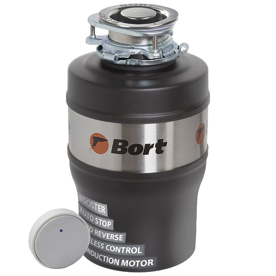 Измельчитель для мойки Bort, Alligator Max, 560 Вт, 1680 об/мин, 1600 мл
