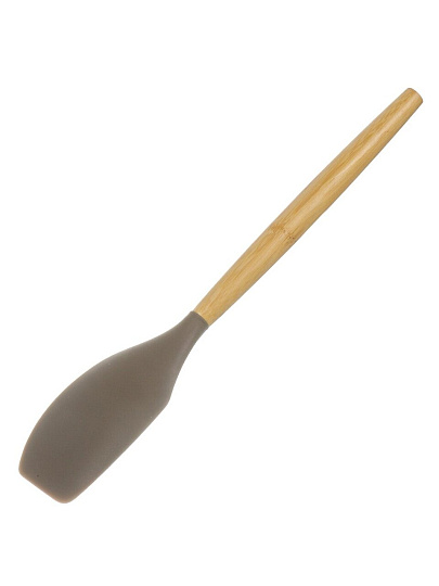 Лопатка кулинарная силикон, навеска, Daniks, Elite Wood, CL04832BC14