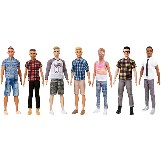 Кукла Barbie, Кен Модницы, DWK44, в ассортименте