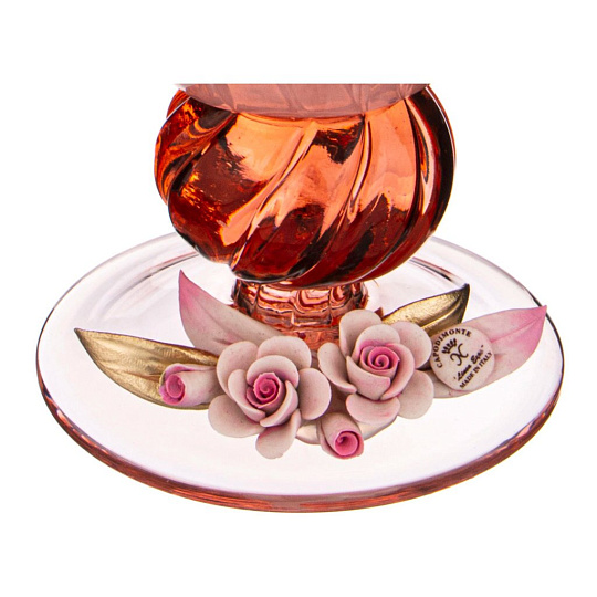 Блюдо на ножке white crystal"rosa guisy med", 647-777