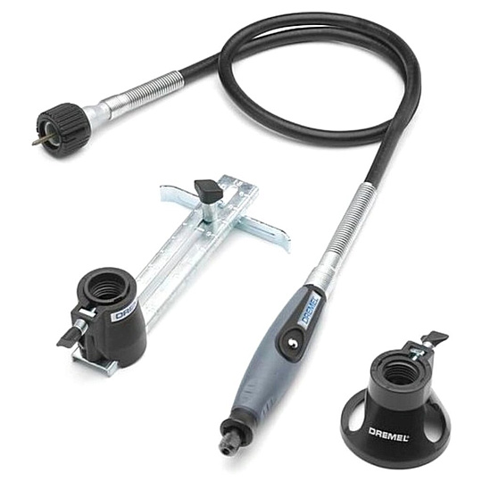 Многофункциональный инструмент Dremel, 4300, цанговый патрон, 175 Вт, 1 скорость, 45 насадок