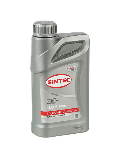 Масло моторное синтетическое, 10W40, Sintec, Luxe 5000, A3/B4 SL/CF, 1 л, 600231
