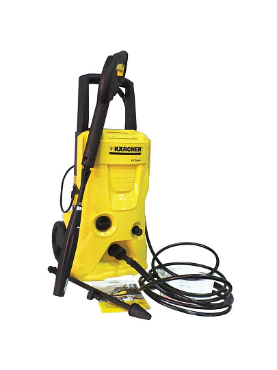 Мойка высокого давления Karcher, K4 Basic, 1.180-080.0, 1.8 кВт, 130 бар, 420 л/ч, 2 насадки