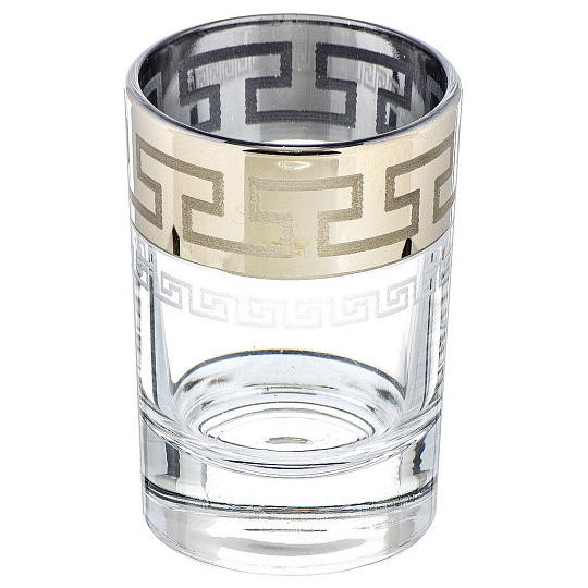 Набор для спиртного 18 предметов, стекло, бокал для шампанского 170 мл 6 шт, бокал для вина 250 мл 6 шт, стопка 50 мл 6 шт, Гиггласс, Нэро, GN1687+44483+1022