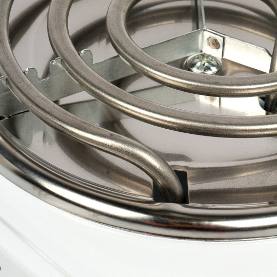 Плита электрическая Supra, HS-112, 1000 Вт, 2 конф, тэн, эмаль, механ