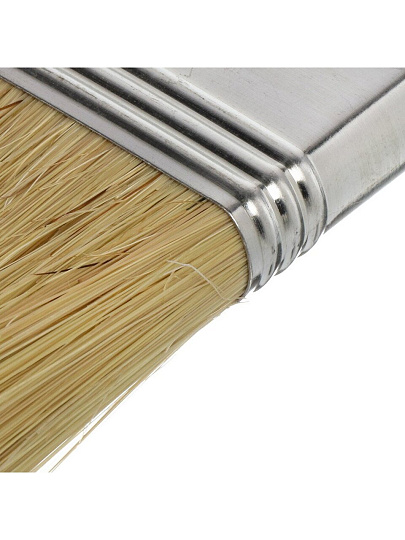 Кисть плоская, Bartex, Евро, 20 мм, 3/4 '', натуральная щетина, рукоятка пластик, 1118134