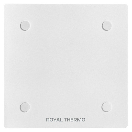 Вентилятор вытяжной настенный, Royal Thermo, установочный диаметр 100 мм, 12 Вт, 95 м³/ч, обратный клапан, белый, RAFC 100 White, НС-1608378