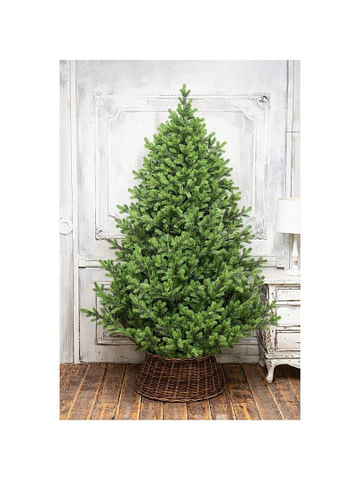 Елка новогодняя напольная, 240 см, Торжественная, ель, хвоя литая, 167240, ЕлкиТорг