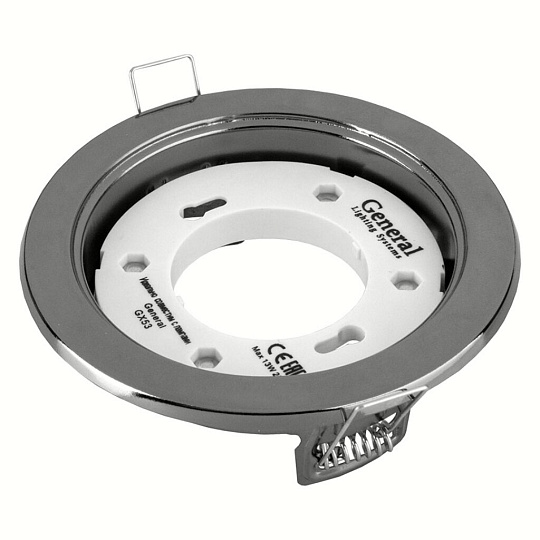 Светильник встраиваемый светодиодный, General Lighting Systems, 50 Вт, GX53, IP20, 10.8х10.8х3.8 см, темно-серый, 432000