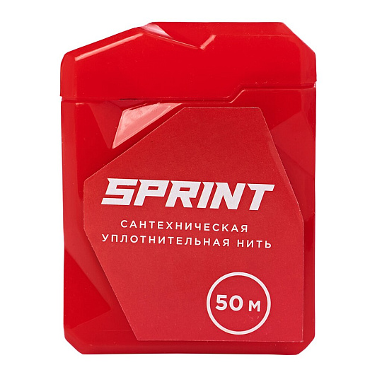 Нить сантехническая 50 м, Sprint, блистер, 61011