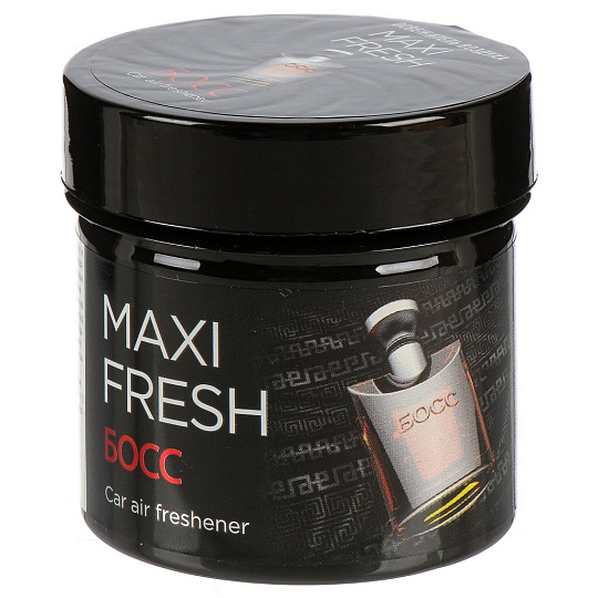 Ароматизатор в машину на панель, банка, Maxifresh, Босс, CMF-127