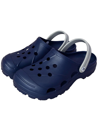 Сабо для мужчин, ЭВА, фиолетово-синий/дымчато-серое, р. 43, Ола, СБ-503