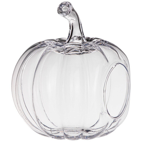 Ваза стекло, настольная, 23х24 см, Alegre Glass, Тыква, 337-030