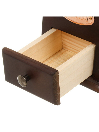 Кофемолка ручная металл, дерево, TimA, SL-031