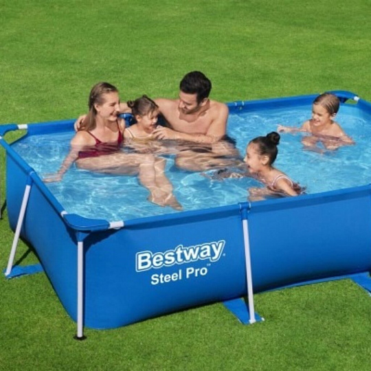 Бассейн каркасный Bestway, 259х170х61 см, Steel Pro, 56403, 2300 л