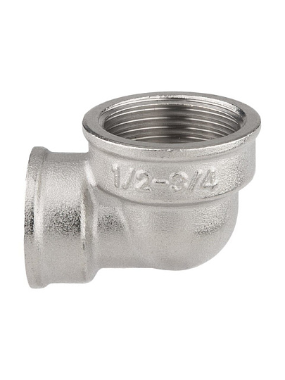 Уголок 3/4'' x 1", 90 °, г-г, латунь, AquaLink