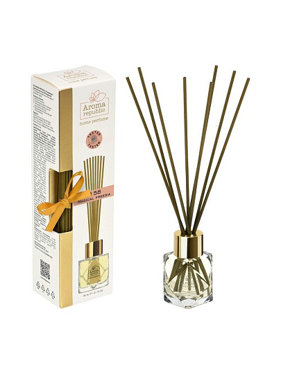 Аромадиффузор Aroma republic, 30 мл, 4.5х5.8х21 см, Magical freesia №58, 93806