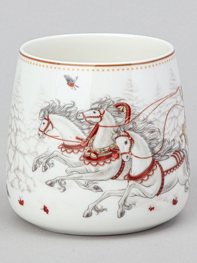 Кружка фарфор, 400 мл, Морозко, Lefard, 85-2042