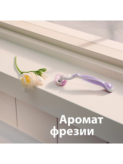 Сменные кассеты для бритв Venus, ComfortGlide Breeze, для женщин, 4 шт, 0050001369