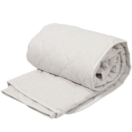 Одеяло 2-спальное, 172х205 см, Лен 50%+50% полиэстер, 250 г/м2, всесезонное, чехол 100% хлопок, кант, IVVA