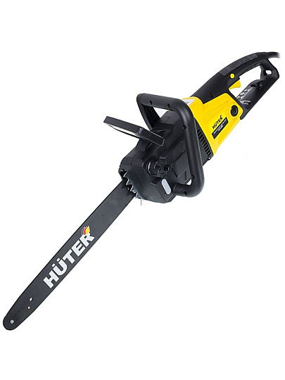 Пила цепная электрическая, Huter, 2.7 л.с., 2000 Вт, длина шины 40 см, шаг цепи 3/8 дюйм, 57 звеньев, ELS-2000, 70/10/1