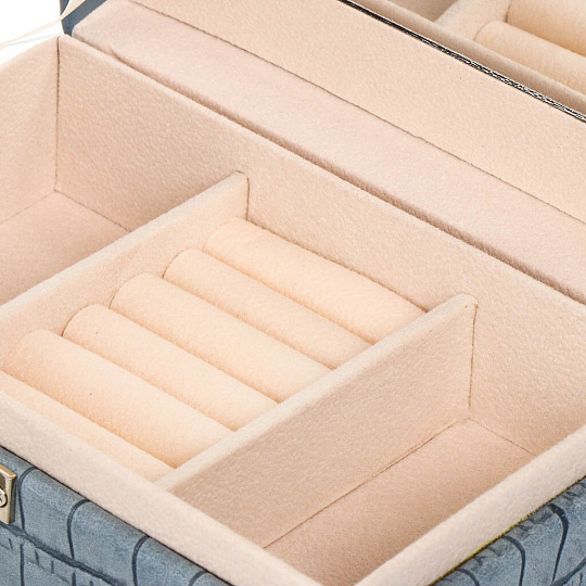 Шкатулка 16х10х5.5 см, синяя, Y4-6771