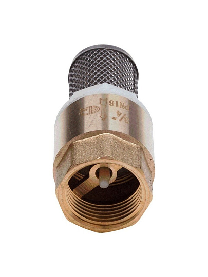 Клапан обратный 3/4", ВН/ВН, с фильтром, AquaLink