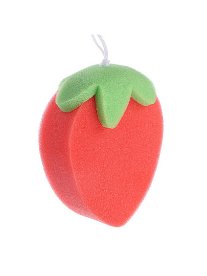 Мочалка банная фигурная, полиуретан, с ручкой, средняя жесткость, 6 дизайнов, декоративная, в ассортименте, 361-117