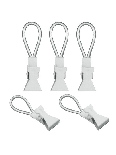 Набор прищепок 5 шт, для полотенец, белый, Мультидом, VL75-126
