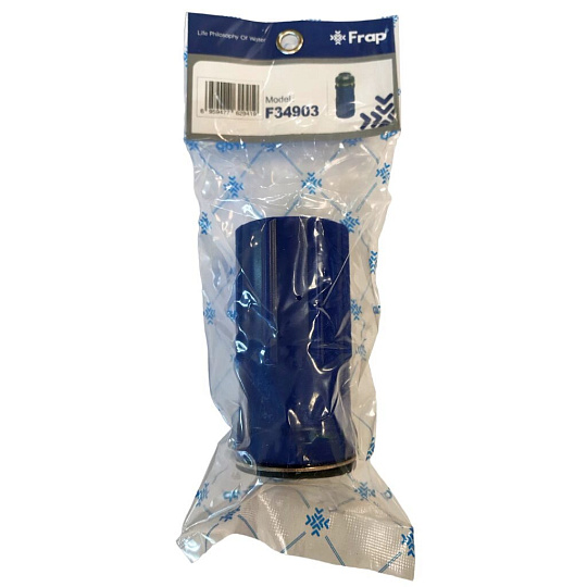 Гайка для смесителя, металл, пластик, наружная резьба, синяя, Frap, F34903