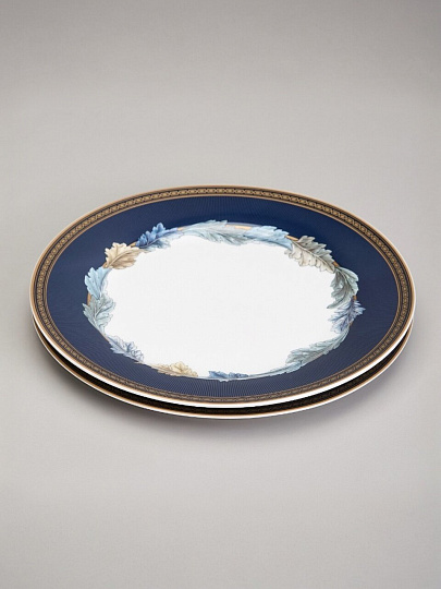 Набор тарелок закусочный, фарфор, 2 шт, 20.5 см, круглый, Art Collection, Lefard, 590-694