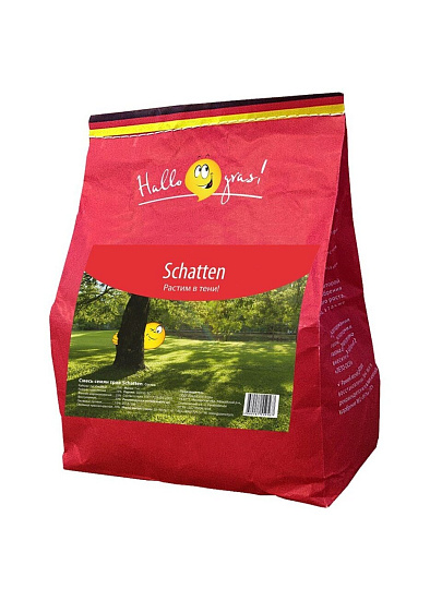 Семена Газон, Schatten Gras, 1 кг, пакет, ГазонCity
