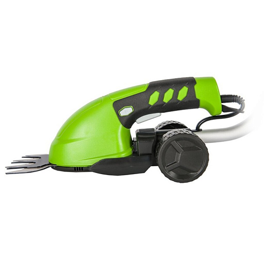 Ножницы-кусторезы Greenworks, аккумуляторные, 7.2 В, 2400 ход/мин, вес 2.4 кг, штанга, 1600807