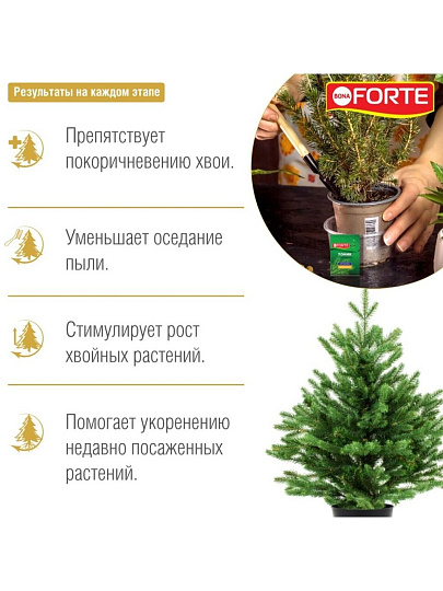 Удобрение Тоник, для хвойных, 15 г, Bona Forte