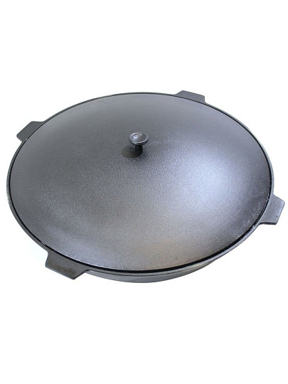 Казан чугун, 10 л, с крышкой, Камская посуда, к101
