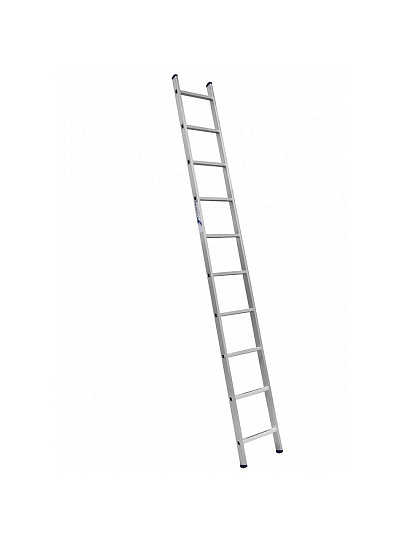 Лестница приставная, 1 секция, 10 ступеней, алюминий, 2.79 м, 150 кг, Alumet, 5110